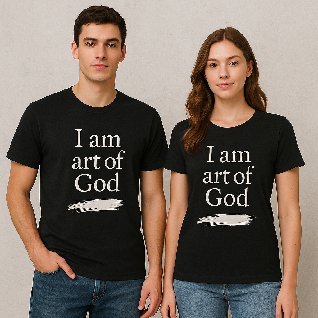 Art of God Black T-shirt